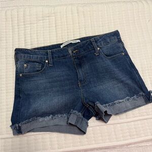 Celebrity Pink Blue Jean Shorts